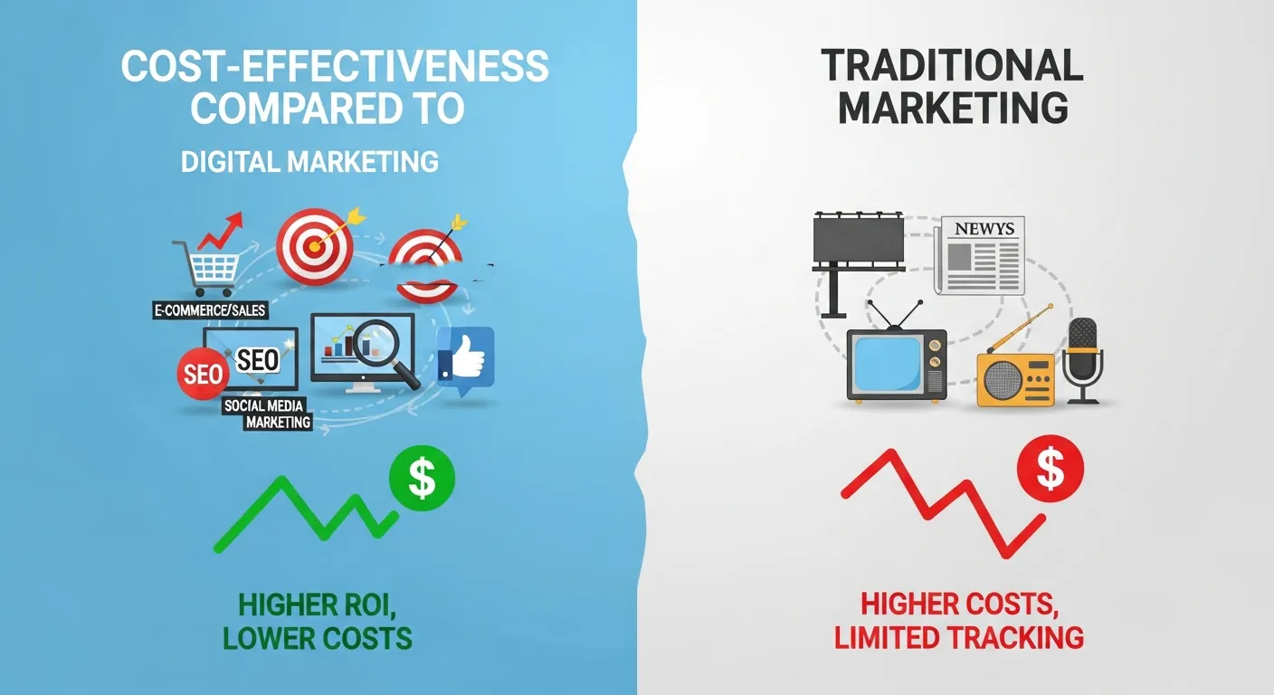 Cost-Effectiveness Compared to Traditional Marketing