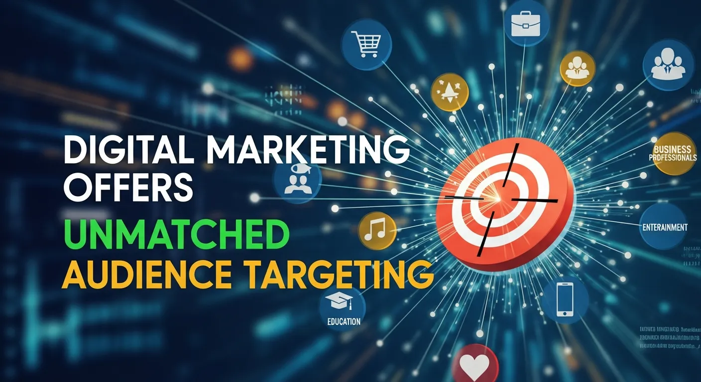 Digital Marketing Offers Unmatched Audience Targeting