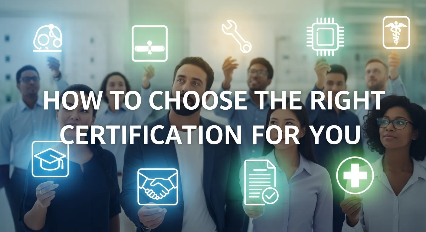 Right Certification for You