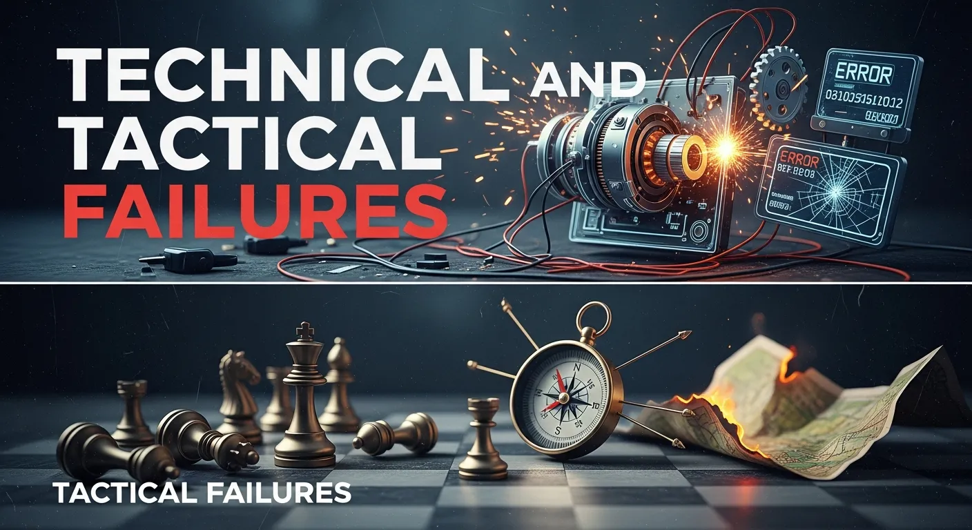 Technical and Tactical Failures