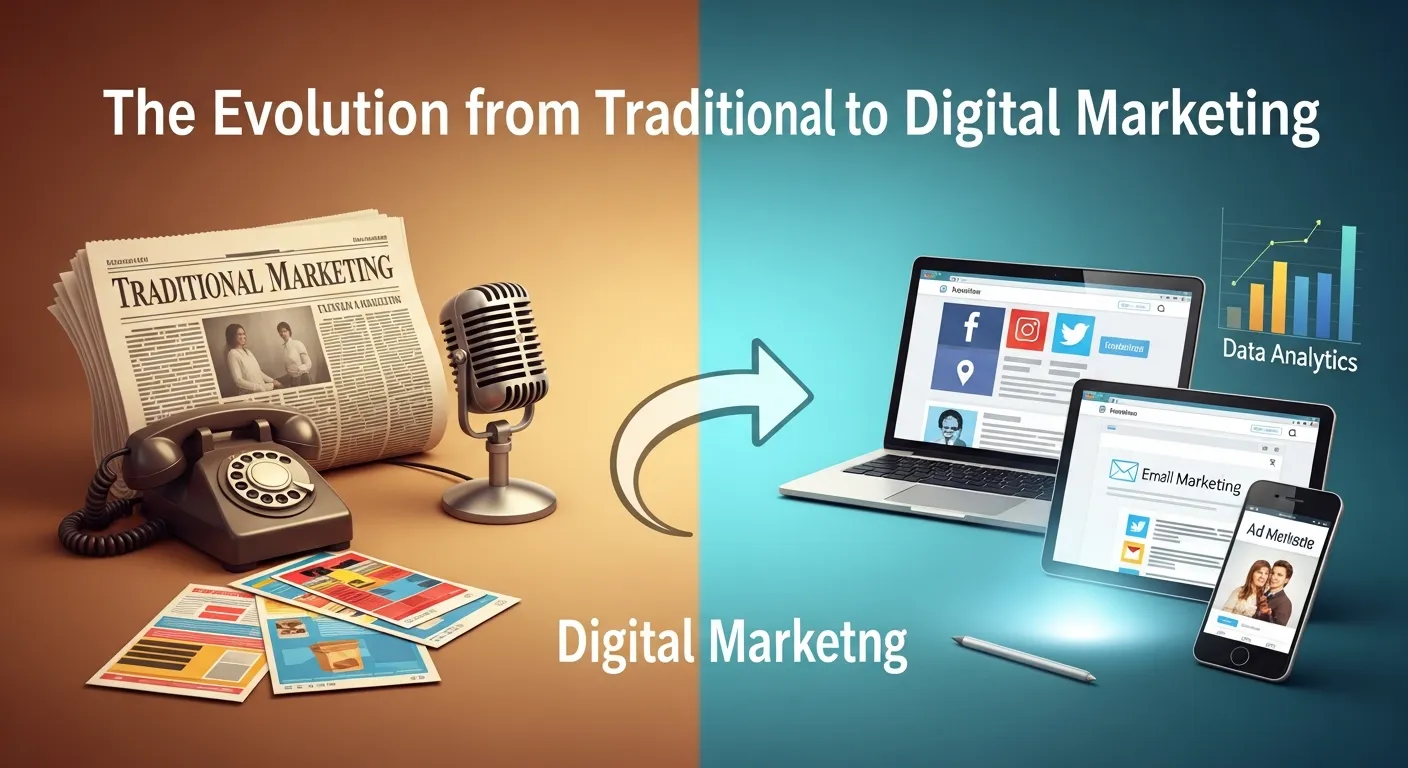 Traditional to Digital Marketing