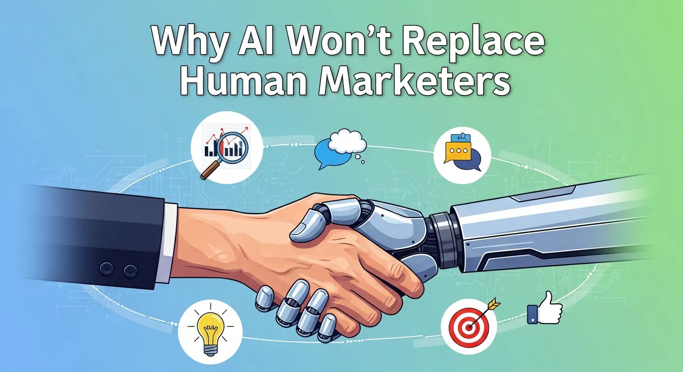 AI Won't Replace Human Marketers