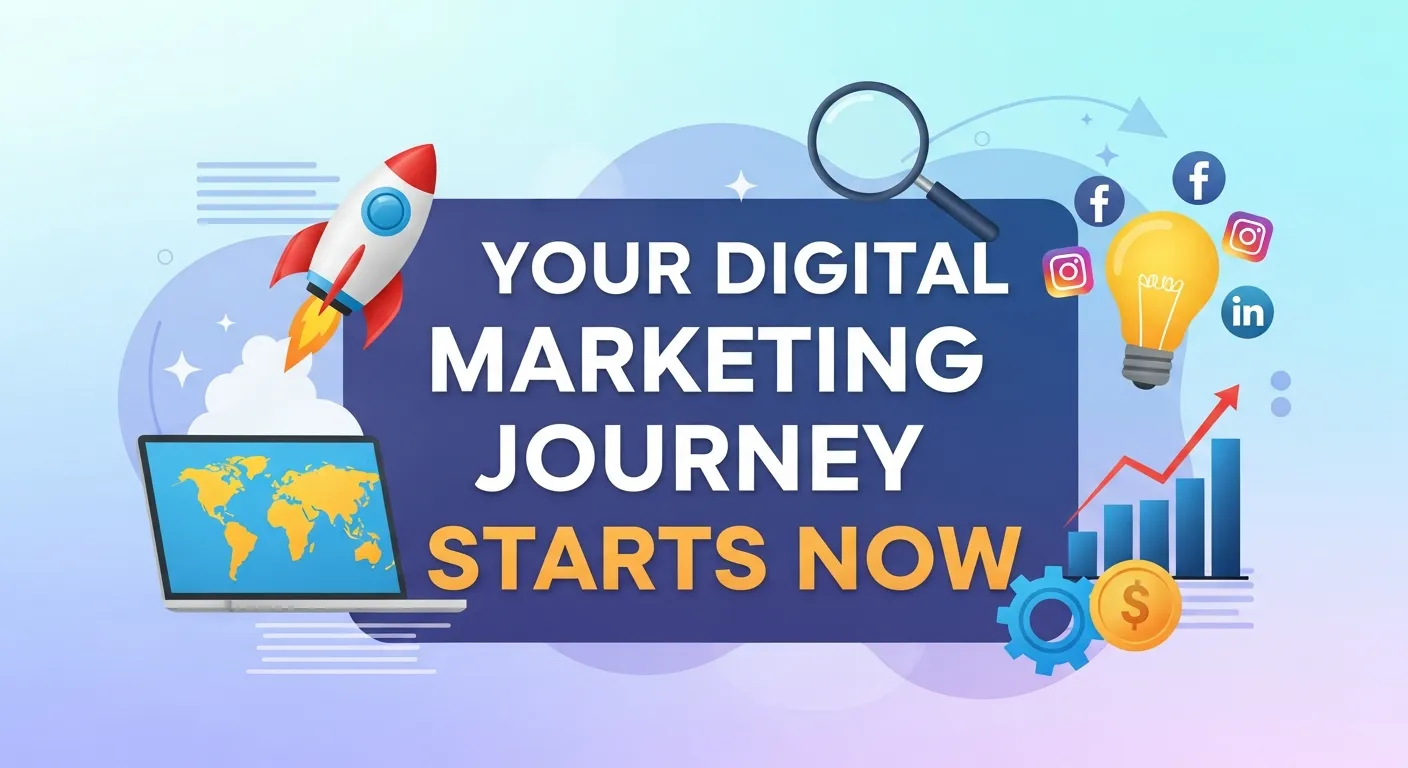 Digital Marketing Journey Starts Now