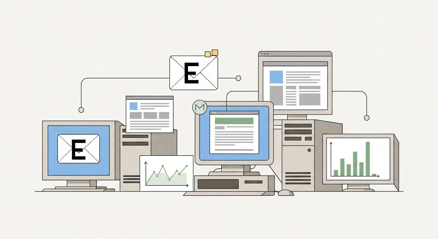 Early digital marketing