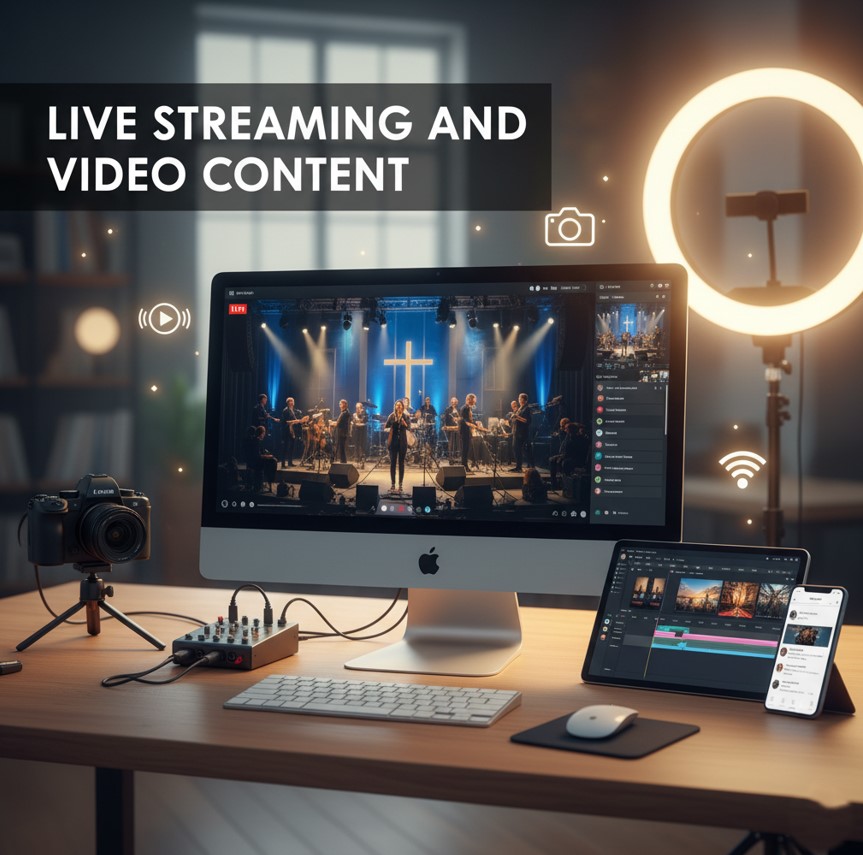 Live Streaming and Video Content