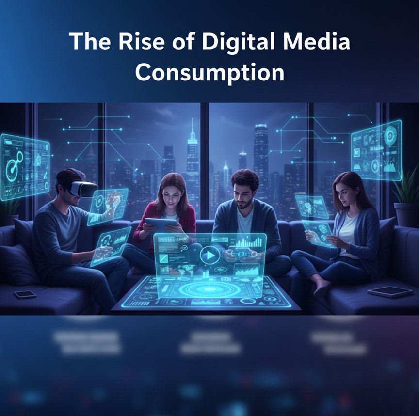 The Rise of Digital Media Consumption
