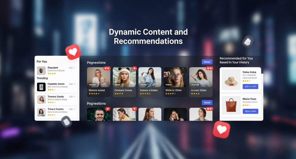 Dynamic Content and Recommendations