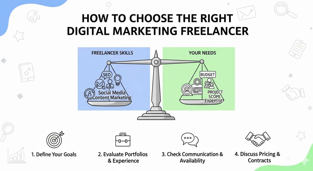 How to Choose the Right Digital Marketing Freelancer