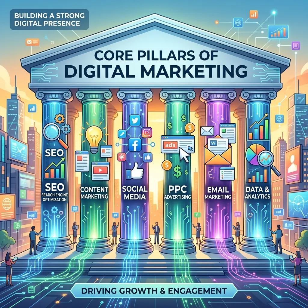 Core Pillars of Digital Marketing
