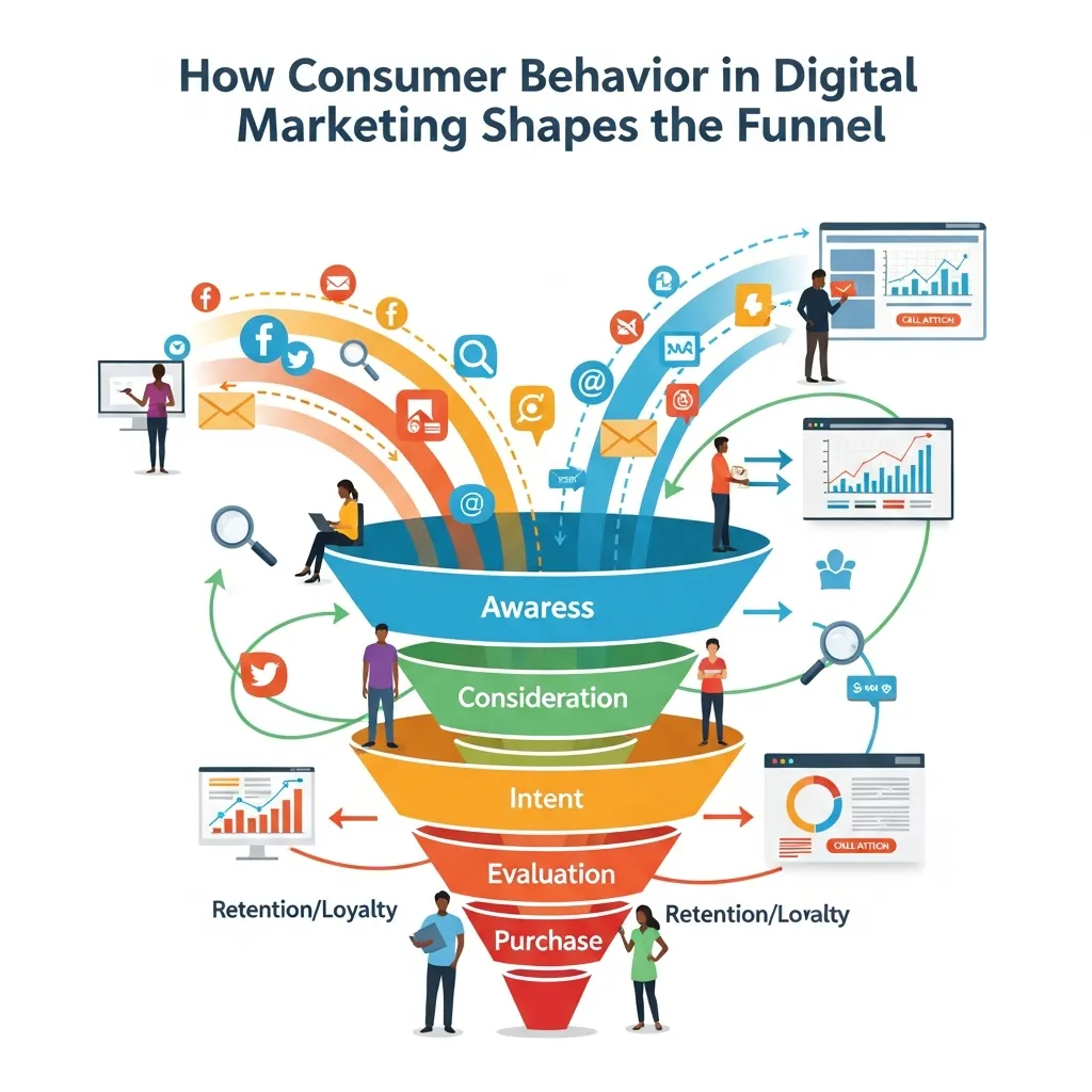 Digital Marketing Shapes the Funnel
