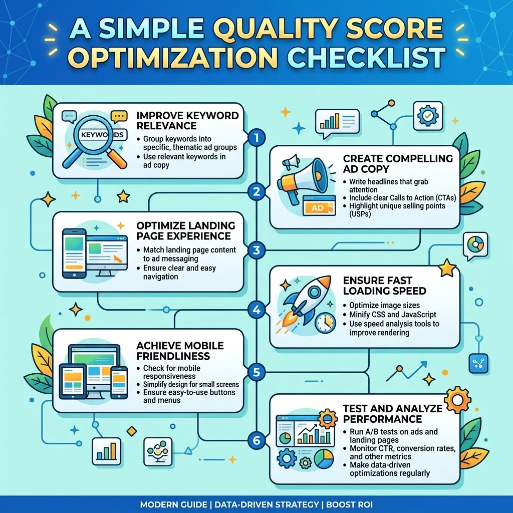 A Simple Quality Score Optimization Checklist