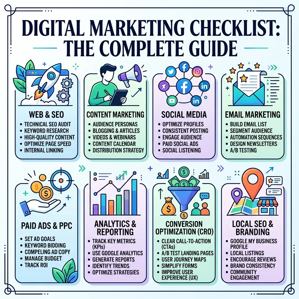 Digital Marketing Checklist