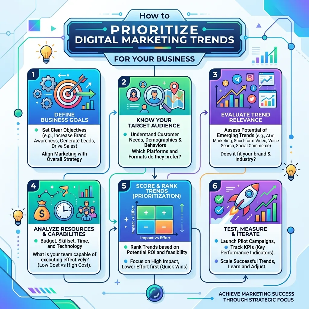 Prioritize These Digital Marketing 
