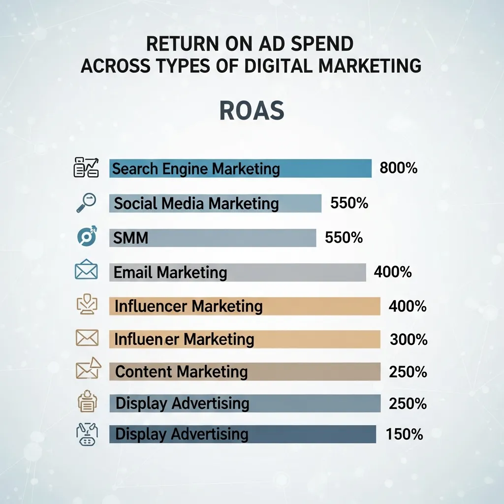 Return on Ad Spend Across 