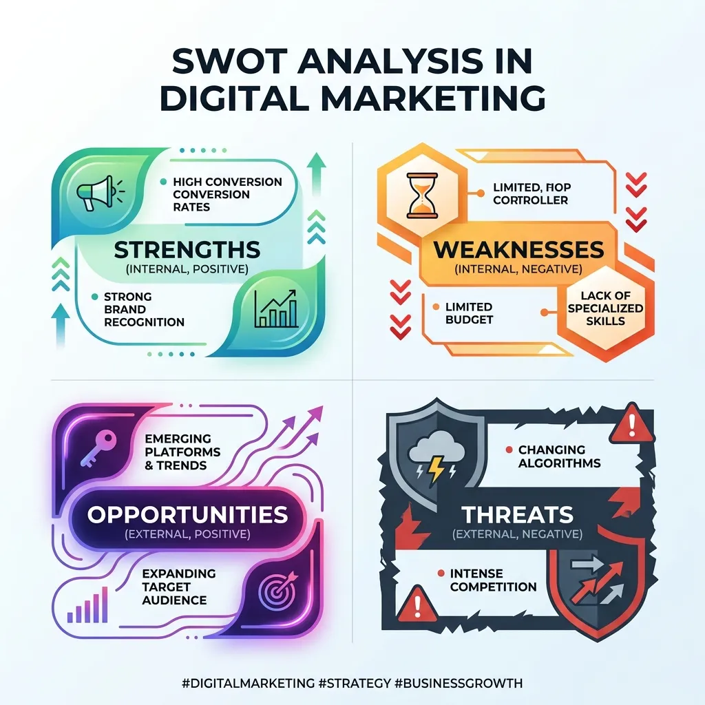 SWOT Analysis in Digital Marketing