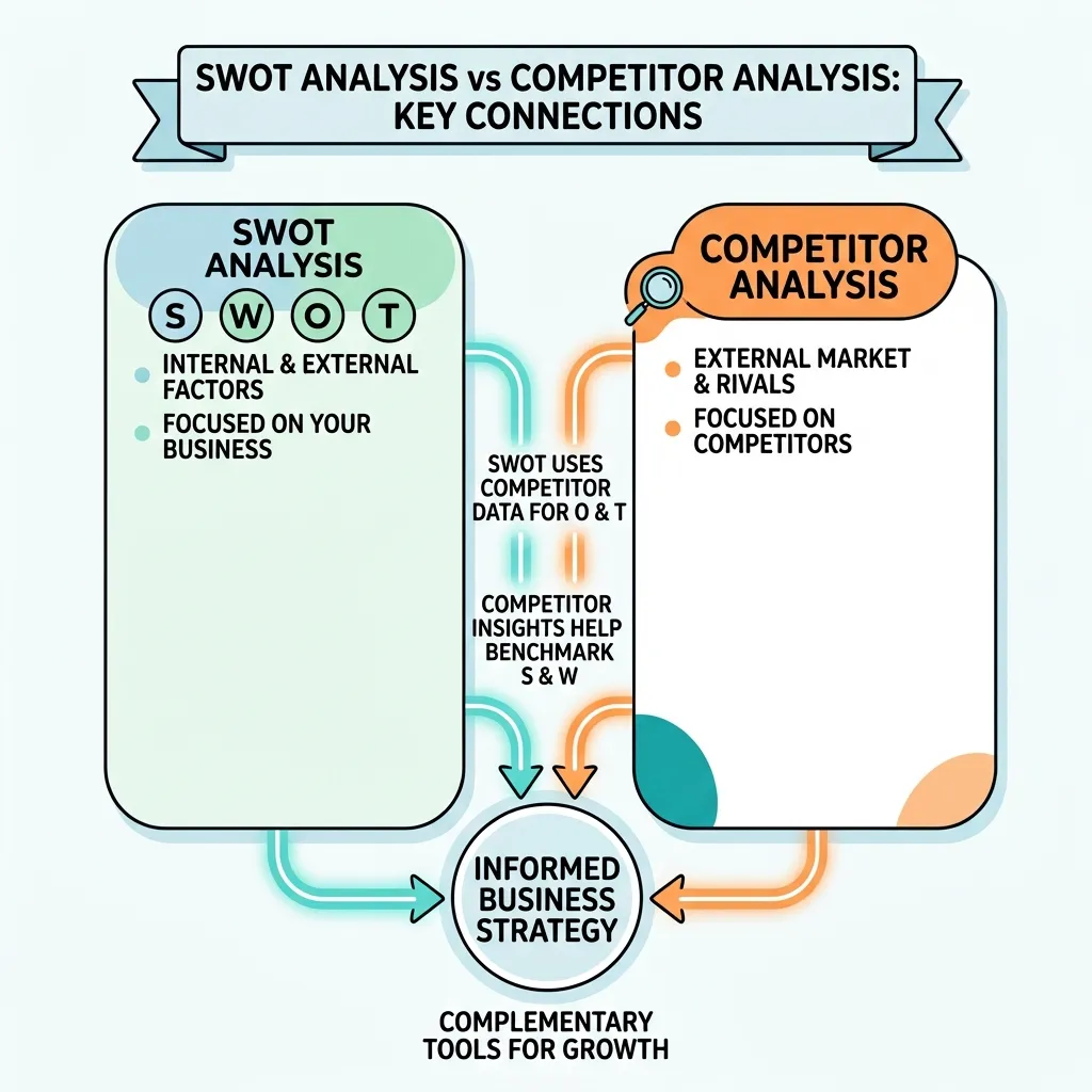 SWOT vs Competitor Analysis