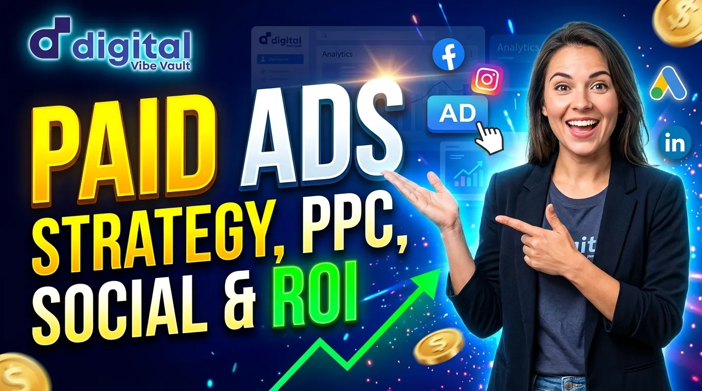 Paid Advertising Strategies, PPC, Social Media Ads, and ROI